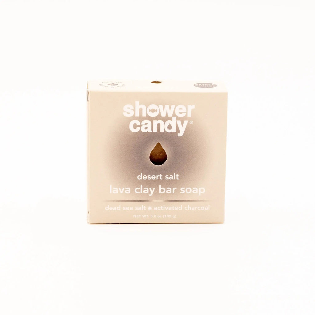 Desert Salt Lava Clay Body Wash Bar | Shower Candy