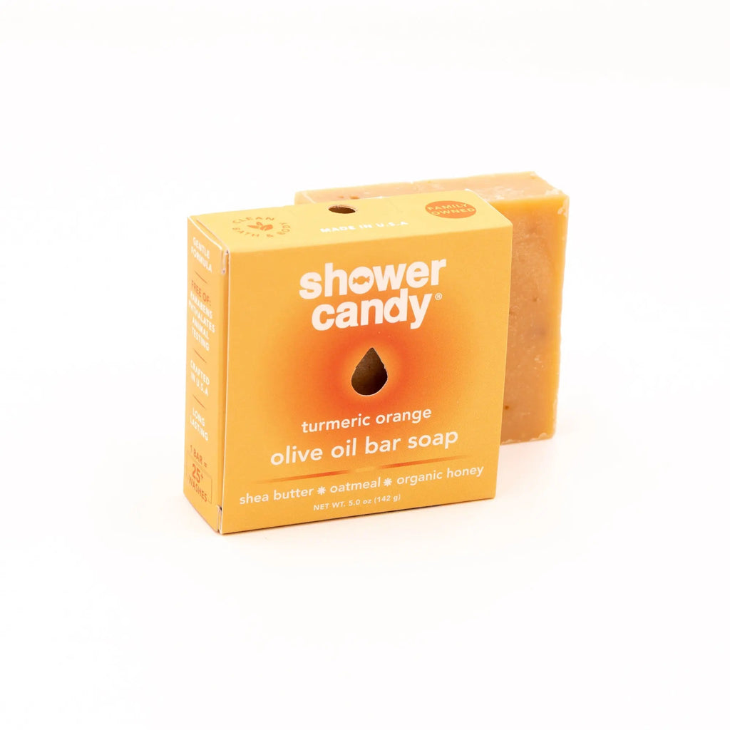 Turmeric Orange Olive Oil Bar Soap | Shower Candy